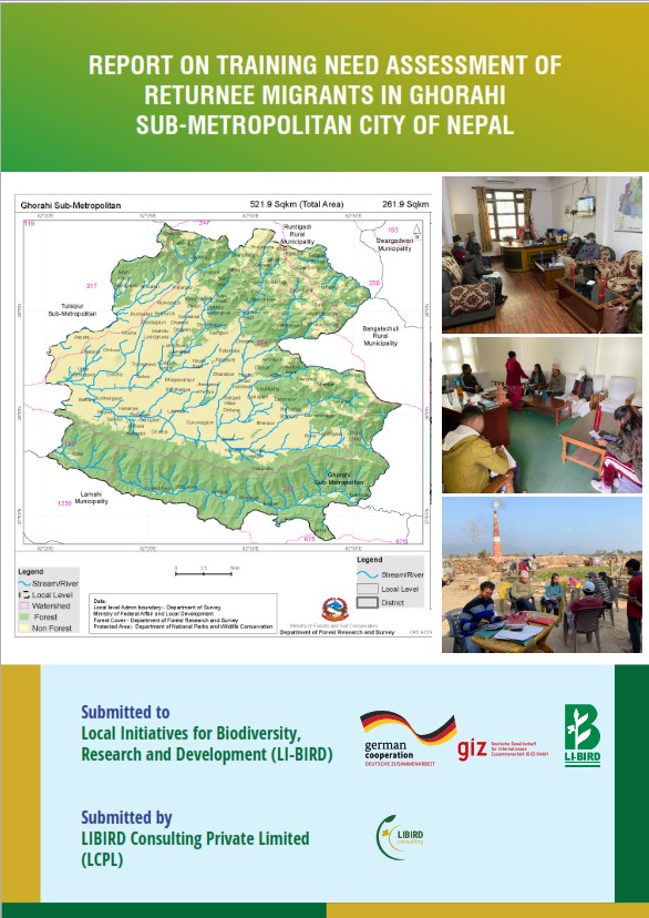 Report on Training Need Assessment of Returnee Migrants in Ghorahi Sub-Metropolitan City of Nepal.