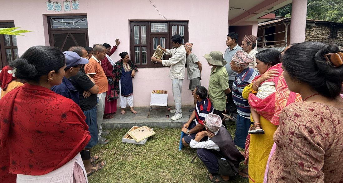 Farmer-Level Basic Beekeeping Training Conducted Under Nepal Pollination Project