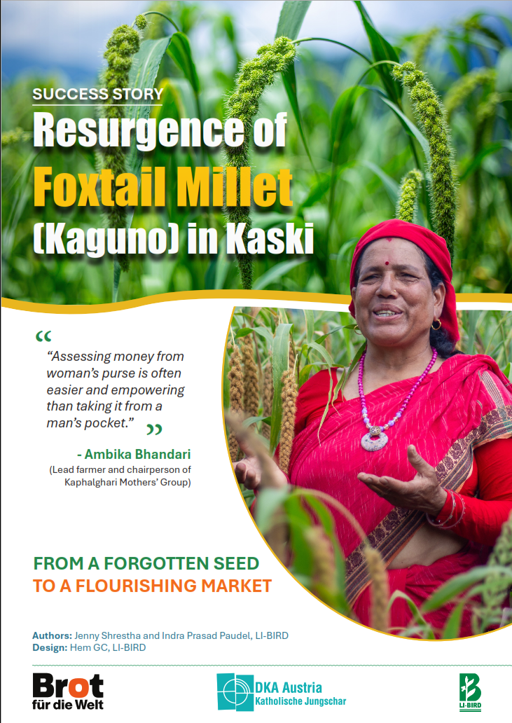 Resurgence of Foxtail Millet (Kaguno) in Kaski (Success Story)