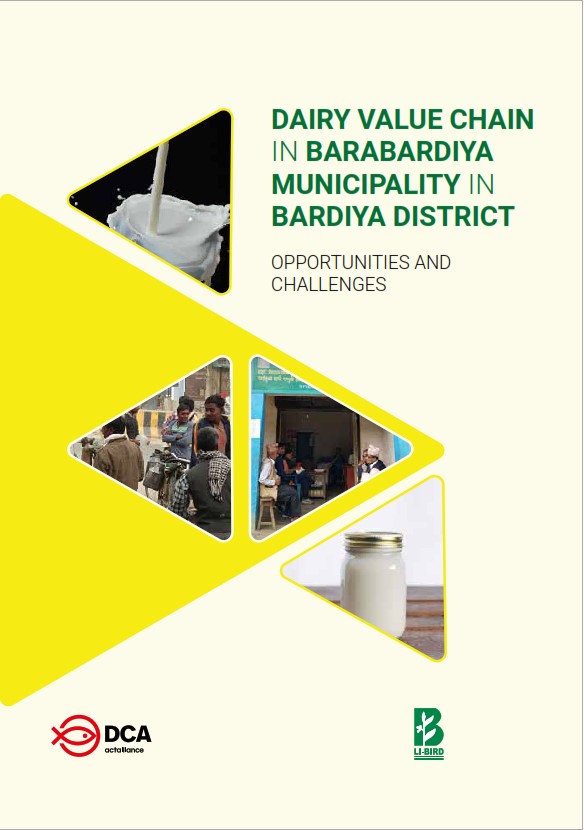 Dairy Value Chain in Barabardiya Municipality in Bardiya District: Opportunities and Constraints