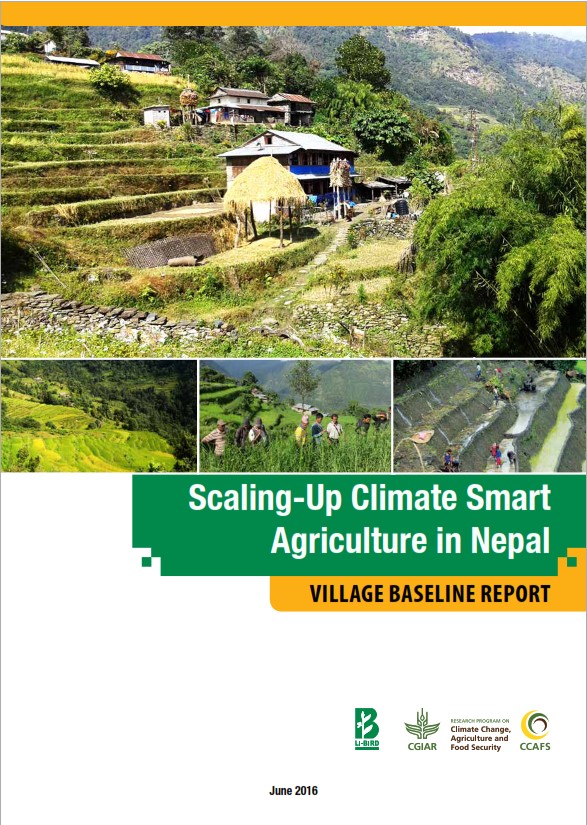 Scaling-Up Climate Smart Agriculture in Nepal: VILLAGE BASELINE REPORT